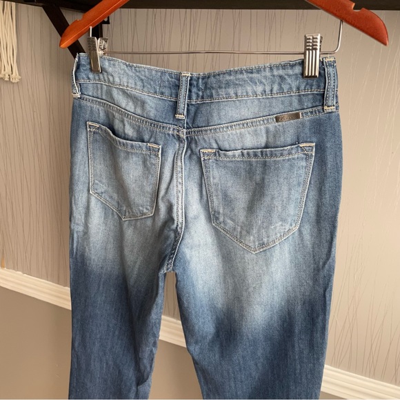 Kancan Mid Rise Boyfriend Fit Denim Jeans KC8281M - Picture 9 of 12